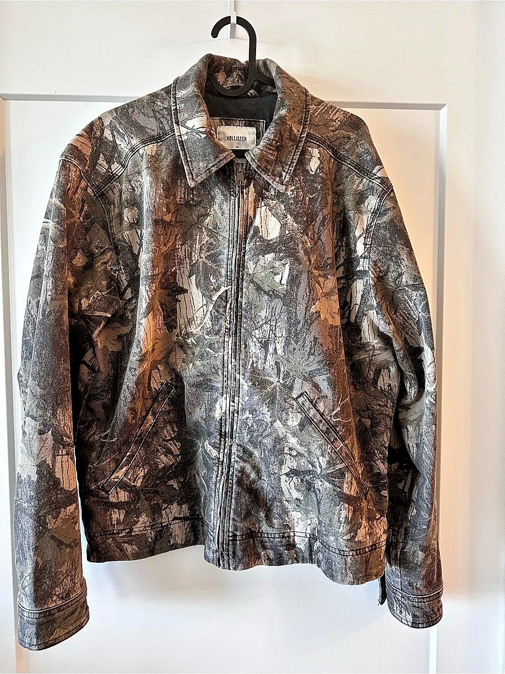 Hollister Men’s Camo Workwear Jacket Camouflage Utility- Size M - Picture 2 of 5
